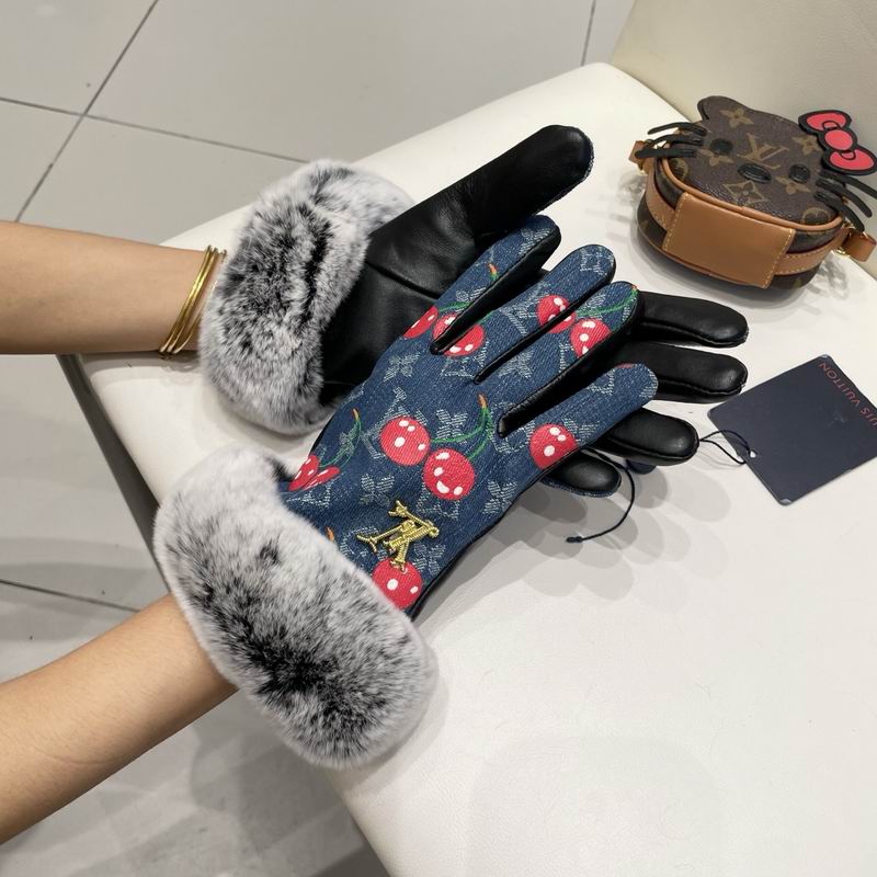 LV Gloves M L 010223
